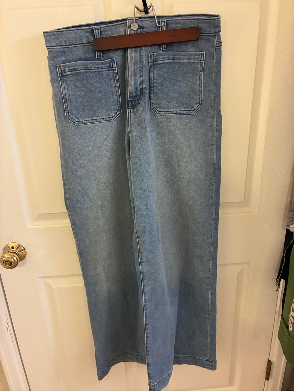 Light Blue Women’s Wide Leg Jeans